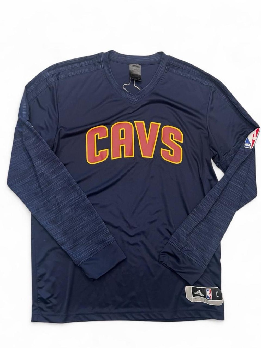 Adidas Cleveland Cavaliers Large Shooting Shirt Long Sleeve EUC